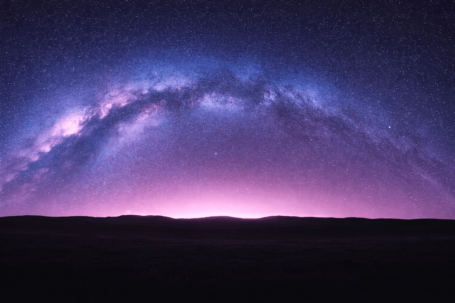 Sidereal night sky used as backdrop for AI Vedic astrology overview